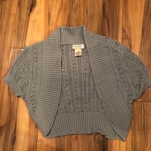 Arizona Jean Co Cropped Crochet Cardigan | Small